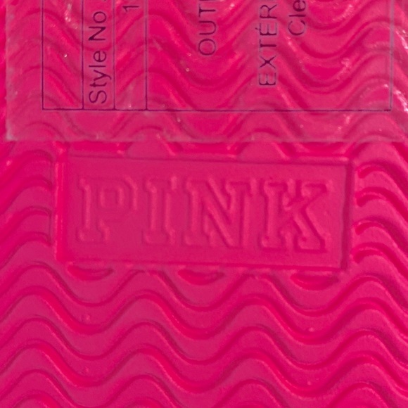 Victoria’s Secret PINK Slides Sandals NWT Excellent Condition - Picture 5 of 5